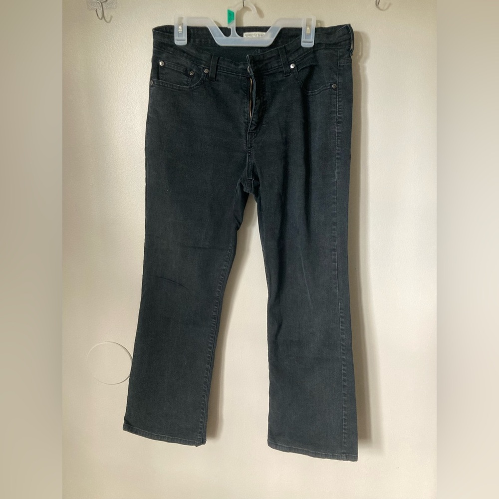 Levi’s Black Perfectly Shaping Boot Cut 512 Jeans Women’s 18W Short